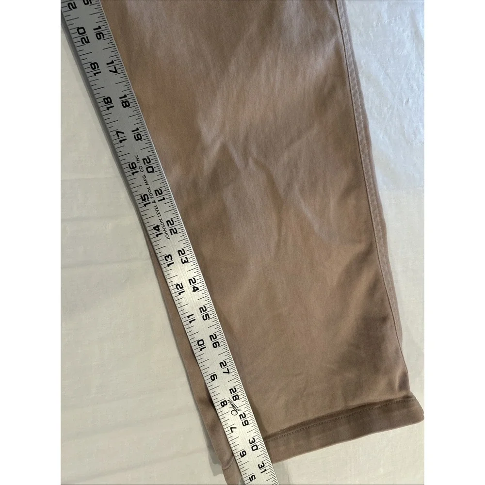 KUHL KLAUDETTE Pants Women 12 Coffee Tan Straight Leg Stretch Hiking Outdoor